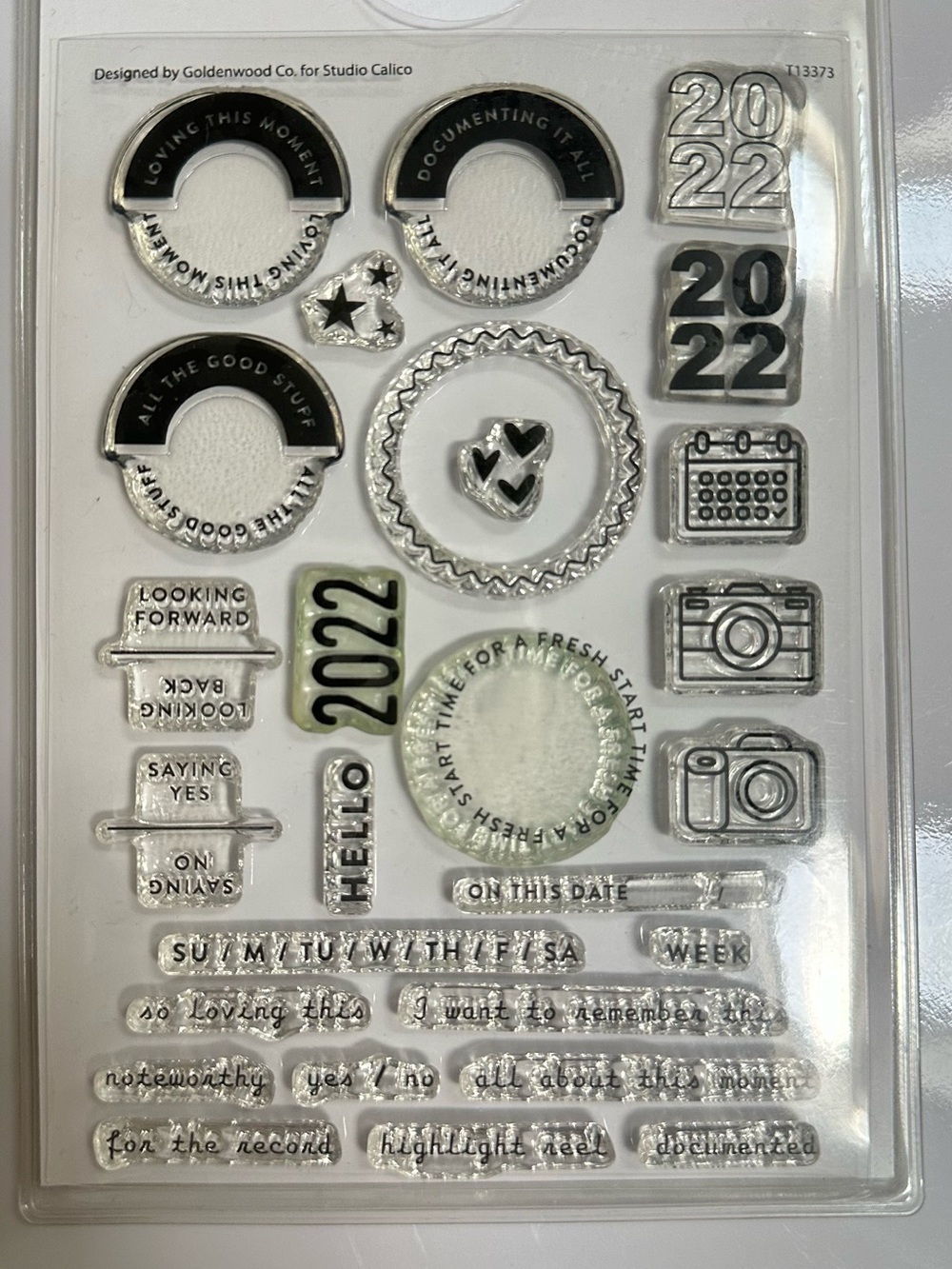 4”x6” Studio Calico Stamp Set